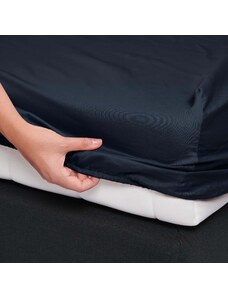 ESSENZA Saténová plachta na posteľ 140 × 200 cm