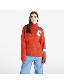 Dámsky sveter Champion Crewneck Sweater Orange