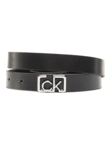 Calvin Klein Plaketa Skinny Belt W K60K607325