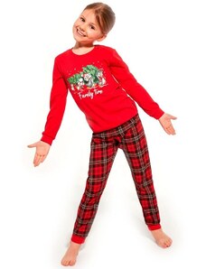 Cornette Dievčenské Vianočné pyžamo Family time
