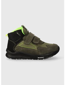 Detské zimné topánky Primigi zelená farba