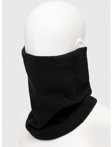 Šál komín Eivy Adjustable Fleece dámsky, čierna farba, jednofarebný