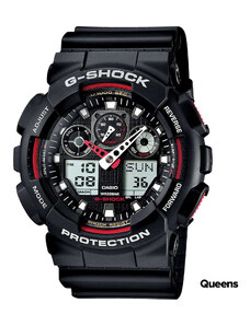 Pánske hodinky Casio G-Shock GA 100-1A4ER Black/ Red