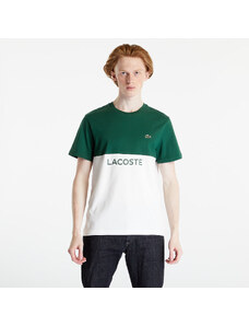 Pánske tričko LACOSTE T-Shirt Green/ Flour
