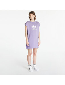 Šaty adidas Originals New Short Sleeve TRF Tee Dress Magic Lilac