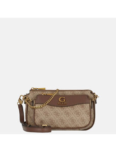 Latte kabelka Guess Nell Double Crossbody pouch 55422