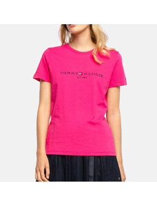 Dámské růžové triko Tommy Hilfiger 55583