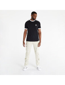 Pánske tričko adidas Originals 3-Stripes Short Sleeve Tee Black