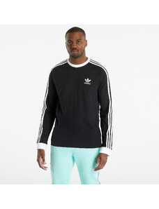 Pánske tričko adidas Originals Adicolor Classics 3-Stripes Long Sleeve T-Shirt Black