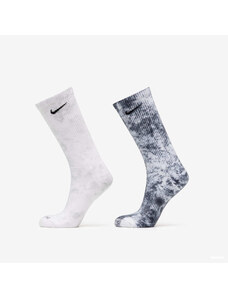 Pánske ponožky Nike Everyday Plus Cushioned Tie-Dye Crew Socks 2-Pack Multicolor