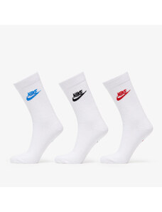 Pánske ponožky Nike NSW Everyday Essential Crew Socks 3-Pack White