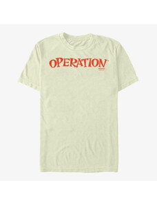 Pánske tričko Merch Hasbro Operation - Operate Logo Unisex T-Shirt Natural