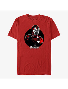 Pánske tričko Merch Marvel Avengers: Infinity War - Ironman Alone Unisex T-Shirt Red