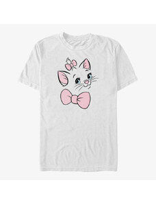 Pánske tričko Merch Disney The Aristocats - Marie Big Face Unisex T-Shirt White