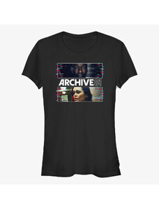 Dámské tričko Merch Netflix Archive 81 - Character Panels Women's T-Shirt Black