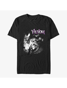 Pánske tričko Merch Marvel - Angry Venom Men's T-Shirt Black