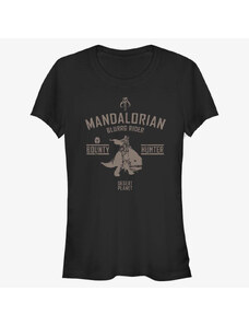Dámské tričko Merch Star Wars: The Mandalorian - Blurrg Rider Women's T-Shirt Black