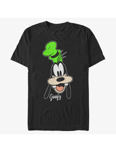 Pánske tričko Merch Disney Classic Mickey - Goofy Big Face Unisex T-Shirt Black