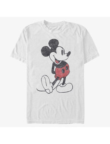 Pánske tričko Merch Disney Classics Mickey Classic - VINTAGE CLASSIC Unisex T-Shirt White