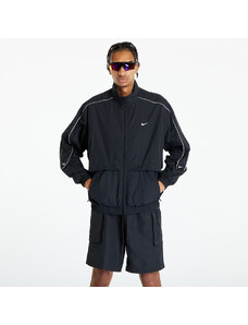 Pánska bunda Nike Solo Swoosh Woven Tracksuit Jacket Black/ White