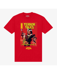Pánske tričko Merch Horrorline - horrorline-terror-tales Unisex T-Shirt Red