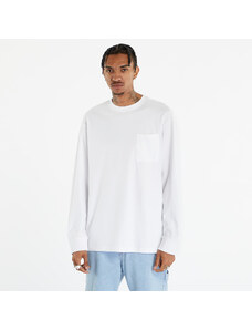 Pánske tričko Urban Classics Heavy Oversized Pocket Longsleeve White