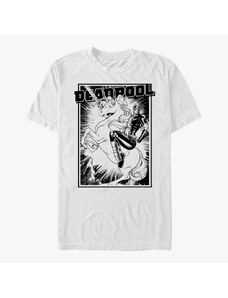 Pánske tričko Merch Marvel Deadpool - Deadpool Fantasy Men's T-Shirt White