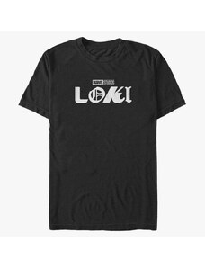 Pánske tričko Merch Marvel Loki - Loki Logo Men's T-Shirt Black