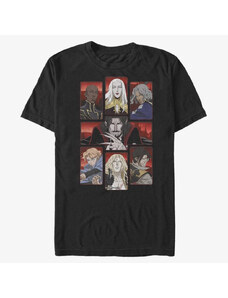 Pánske tričko Merch Netflix Castlevania - Castlevania Crew Men's T-Shirt Black