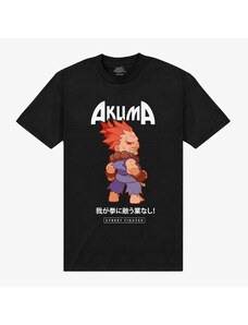 Pánske tričko Merch Street Fighter - Street Fighter Akuma Unisex T-Shirt Black