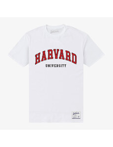 Pánske tričko Merch Park Agencies - Harvard University Unisex T-Shirt White