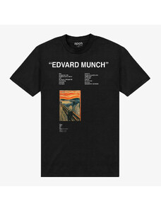 Pánske tričko Merch Park Agencies - APOH Munch Edvard Unisex T-Shirt Black