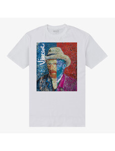 Pánske tričko Merch Park Agencies - APOH Van Gogh Vincent Unisex T-Shirt White