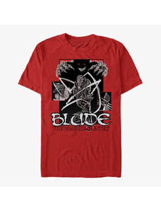 Pánske tričko Merch Marvel - Blade Comic Unisex T-Shirt Red