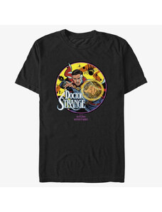 Pánske tričko Merch Marvel Doctor Strange 2 - Hero Badge Unisex T-Shirt Black
