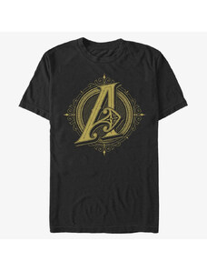 Pánske tričko Merch Marvel Avengers Classic - Steampunk Avenger Unisex T-Shirt Black