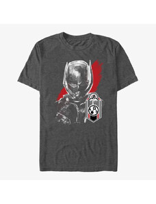 Pánske tričko Merch Marvel Avengers: Endgame - Antman Tag Unisex T-Shirt Dark Heather Grey