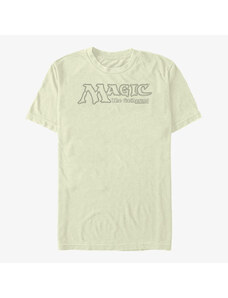 Pánske tričko Merch Magic: The Gathering - Magic The Gathering Classic Logo Unisex T-Shirt Natural