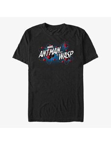 Pánske tričko Merch Marvel Ant-Man & The Wasp: Movie - AntMan AtomLogo Unisex T-Shirt Black