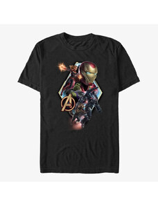 Pánske tričko Merch Marvel Avengers: Endgame - Endgame Diamond Shot Unisex T-Shirt Black