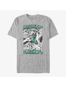 Pánske tričko Merch Marvel Avengers Classic - Mighty Lucky Thor Unisex T-Shirt Heather Grey