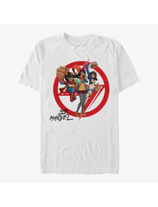 Pánske tričko Merch Marvel - Ms. Marvel Unisex T-Shirt White
