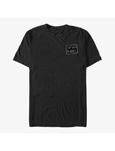 Pánske tričko Merch Captain Marvel: Movie - Captain Marvel Patch Unisex T-Shirt Black