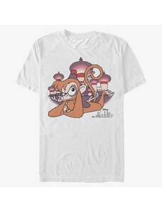 Pánske tričko Merch Disney Aladdin - ABU Comp Unisex T-Shirt White