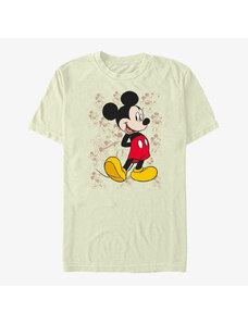 Pánske tričko Merch Disney Mickey And Friends - Many Mickeys Unisex T-Shirt Natural