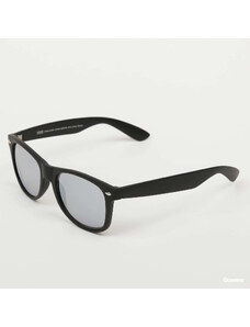Pánske slnečné okuliare Urban Classics Sunglasses Likoma Mirror With Chain Black/ Silver