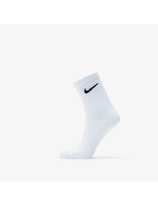 Pánske ponožky Nike Everyday Cushioned Training Crew Socks 3-Pack White/ Black