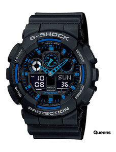 Pánske hodinky Casio G-Shock GA 100-1A2ER Black/ Blue