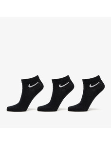 Pánske ponožky Nike Everyday Lightweight Training Ankle Socks 3-Pack Black/ White