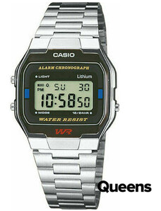 Pánske hodinky Casio A163WA-1QES Silver